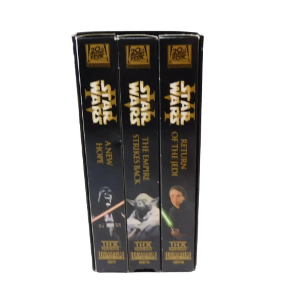 Star Wars Trilogy VHS 2000 Return Of The Jedi A New Hope Empire Strikes Back